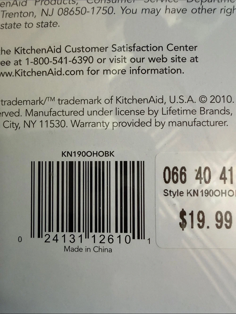 KitchenAid Black Rolling Mincer with Protective Cover